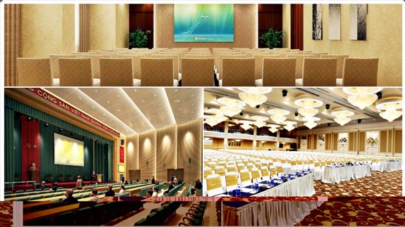 Nội thất hội trường và những điểm cần lưu ý