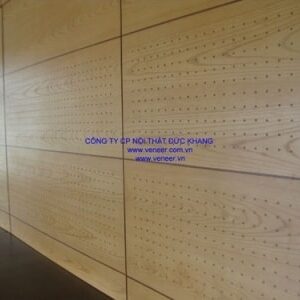 Ốp gỗ veneer tiêu âm Đức Khang TA005