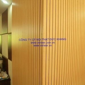 Ốp gỗ Veneer tiêu âm Đức Khang TA016