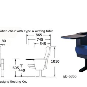 Ghế hội trường DK-NK19