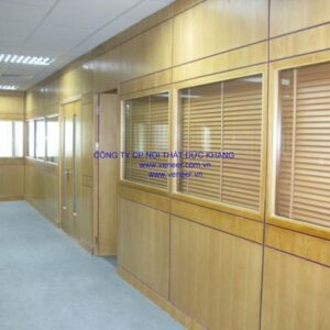 Vách ngăn ốp veneer Đức Khang DKVO011
