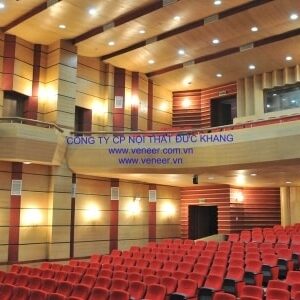 Ốp gỗ Veneer tiêu âm Đức Khang TA012