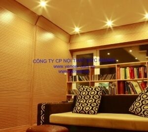 Ốp gỗ Veneer tiêu âm Đức Khang TA010