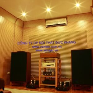 Ốp gỗ Veneer tiêu âm Đức Khang TA039