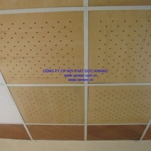 Ốp gỗ veneer tiêu âm Đức Khang TA006