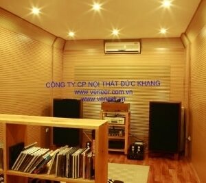 Ốp gỗ Veneer tiêu âm Đức Khang TA032