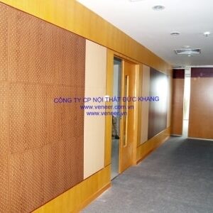 Ốp gỗ Veneer tiêu âm Đức Khang TA011