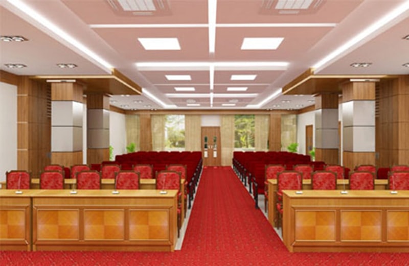 Chọn lựa bàn hội trường