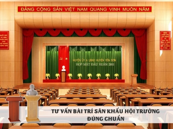 Những điều cần biết trong cách lựa chọn và trang trí các vật dụng của sân khấu Những điều cần biết trong cách lựa chọn và trang trí các vật dụng của sân khấu