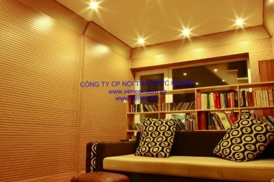 Ưu điểm của vách ốp tiêu âm gỗ Veneer