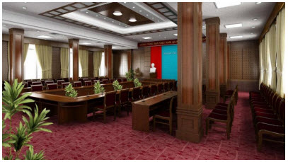 Tiitle Đưa thiên nhiên vào phòng hội trường