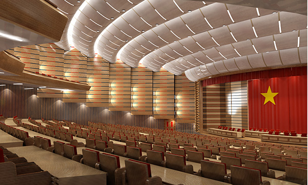 Thiết kế nội thất cho từng loại hội trường