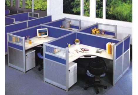 vách ngăn nỉ Lựa chọn loại vách ngăn văn phòng phù hợp nhất