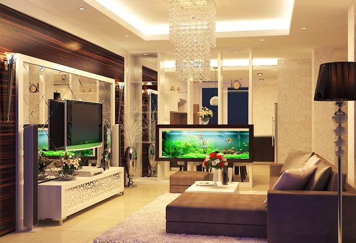 Phòng khách gia đình thế nào là hợp phong thủy?