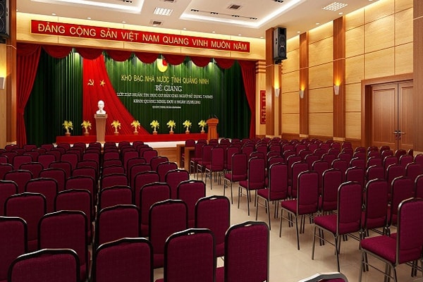 gam màu đẹp dành cho phông rèm hội trường