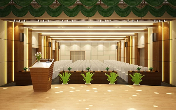 Kích thước tiêu chuẩn cho hội trường đa năng
