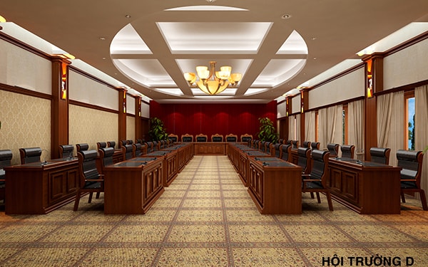 Hội trường chuyên tổ chức hội thảo cần sự tiện nghi