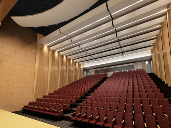 Tăng hiệu quả tiêu âm, kết cấu trần nên sử dụng vật liệu ốp thạch cao