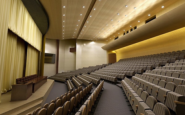 Thiết kế diện tích hội trường cần những tiêu chuẩn gì