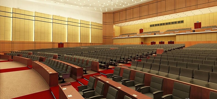 Kiểu sắp xếp ghế ngồi nhiều lối đi quen thuộc Kiểu sắp xếp ghế ngồi nhiều lối đi quen thuộc