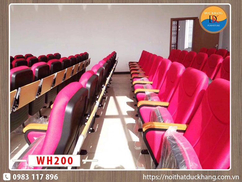 Nên lựa chọn ghế hội trường theo mục đích sử dụng của từng không gian