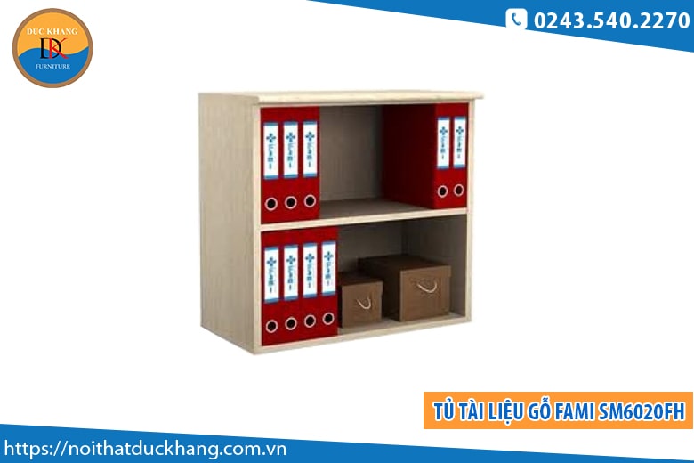 Tủ tài liệu gỗ Fami SM6020FH