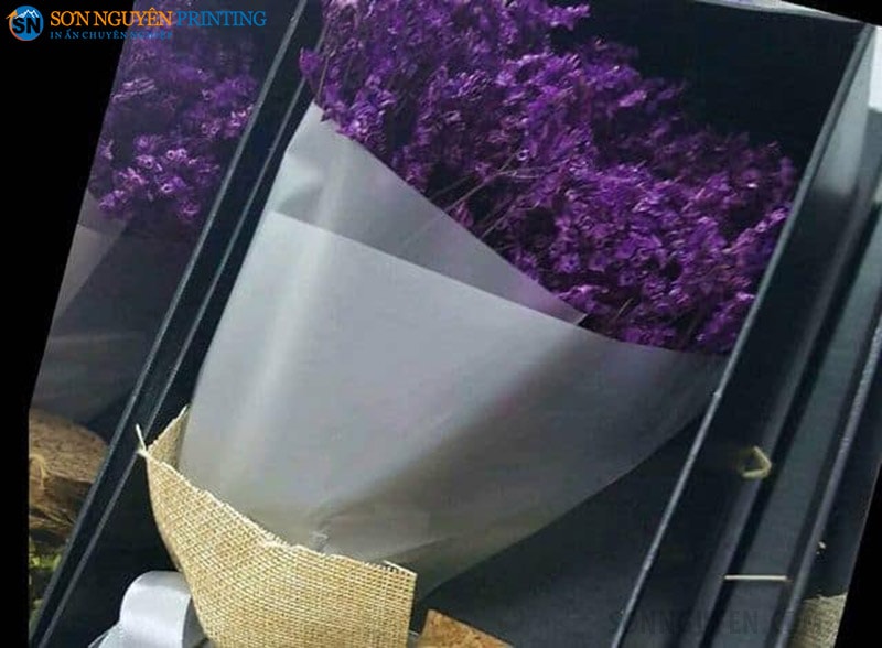 Giấy Glassine dùng để bọc hoa