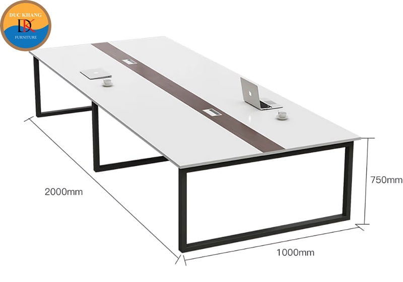 Văn phòng diện tích 20m2 nên chọn bàn họp kích thước bao nhiêu?