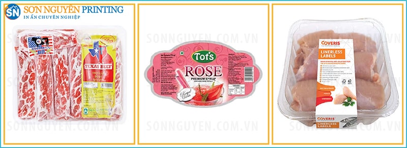 Một số mẫu tem nhãn đồ đông lạnh phổ biến hiện nay