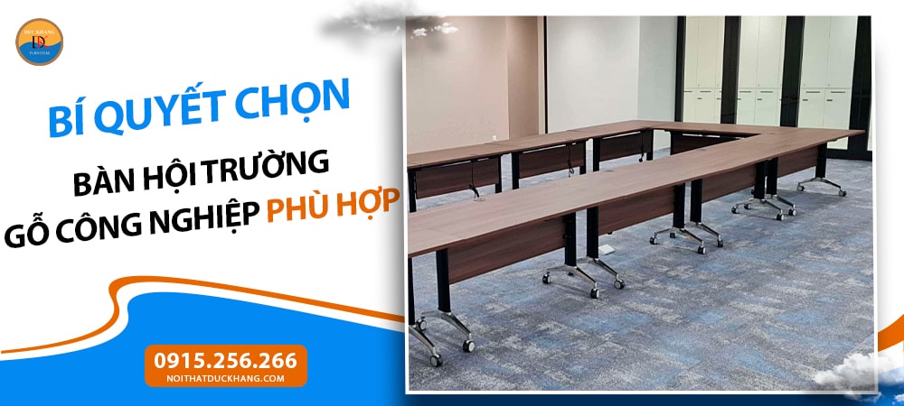 Bàn hội trường gỗ công nghiệp chữ U Bàn hội trường gỗ công nghiệp chữ U