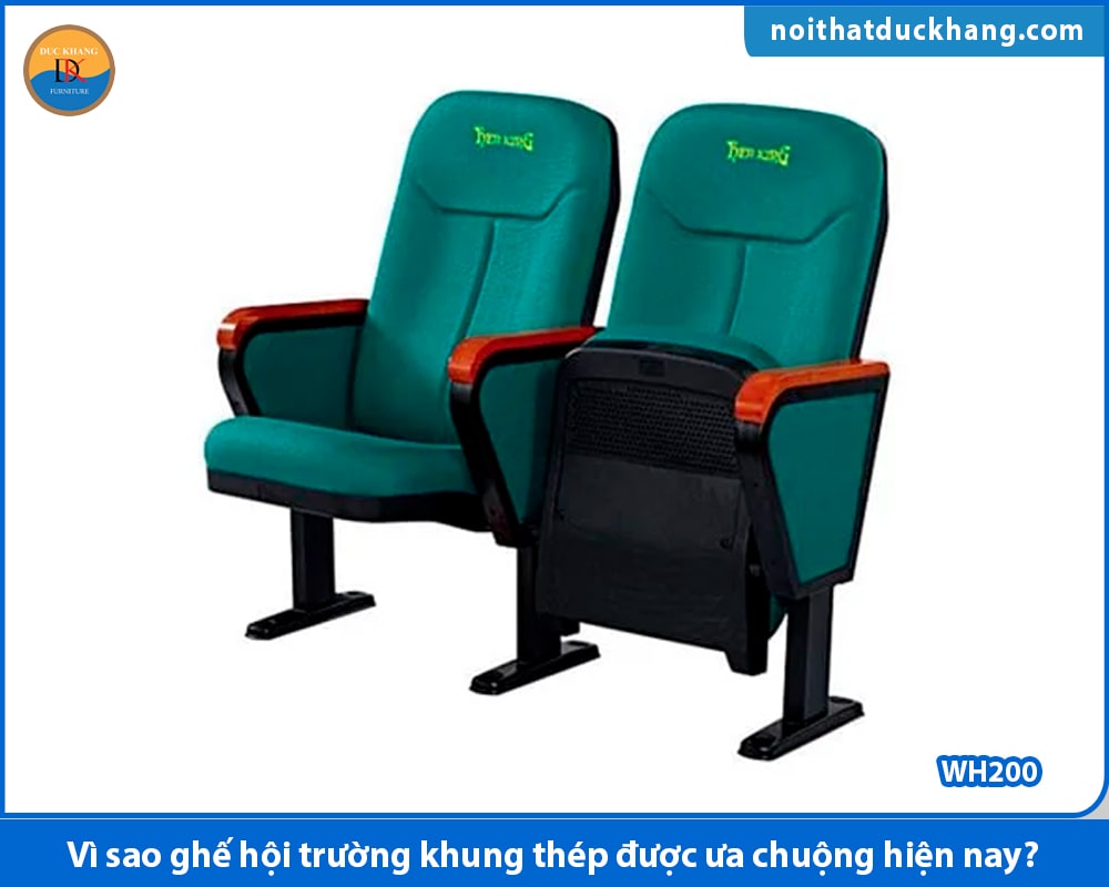 Ghế khung thép bọc nệm tiêu chuẩn