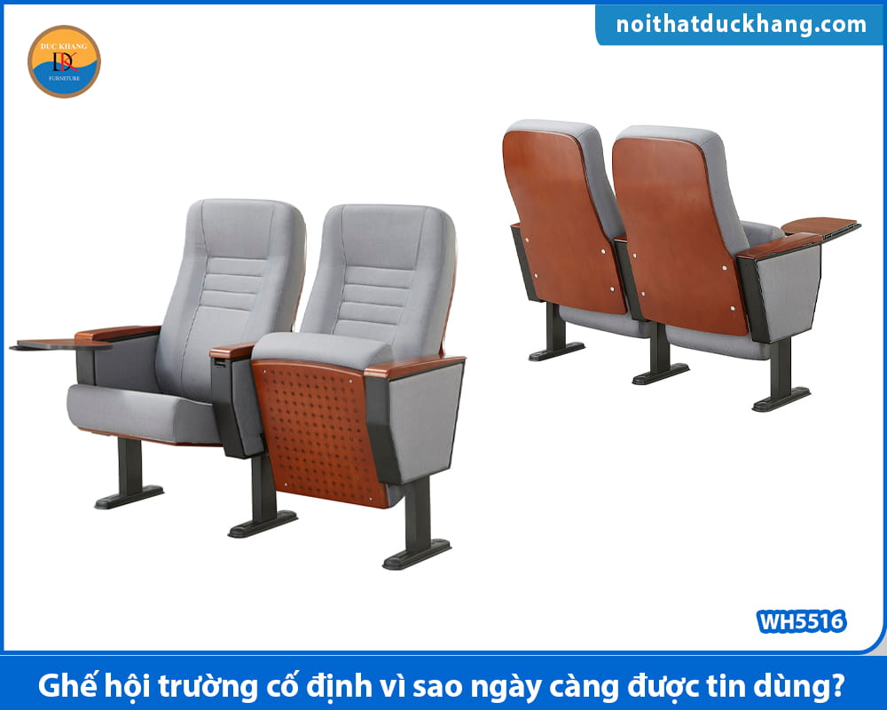 Ghế hội trường cố định vì sao ngày càng được tin dùng? Ghế hội trường cố định vì sao ngày càng được tin dùng?