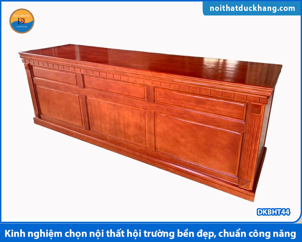 Bàn nội thất hội trường cho khu vực sân khấu và chủ tọa